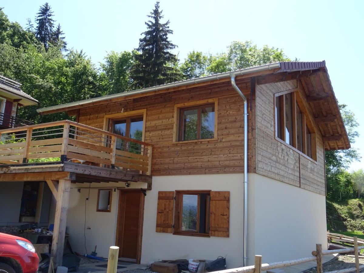 Chalet Neuf 6 Personnes Mont-Saxonnex 外观 照片