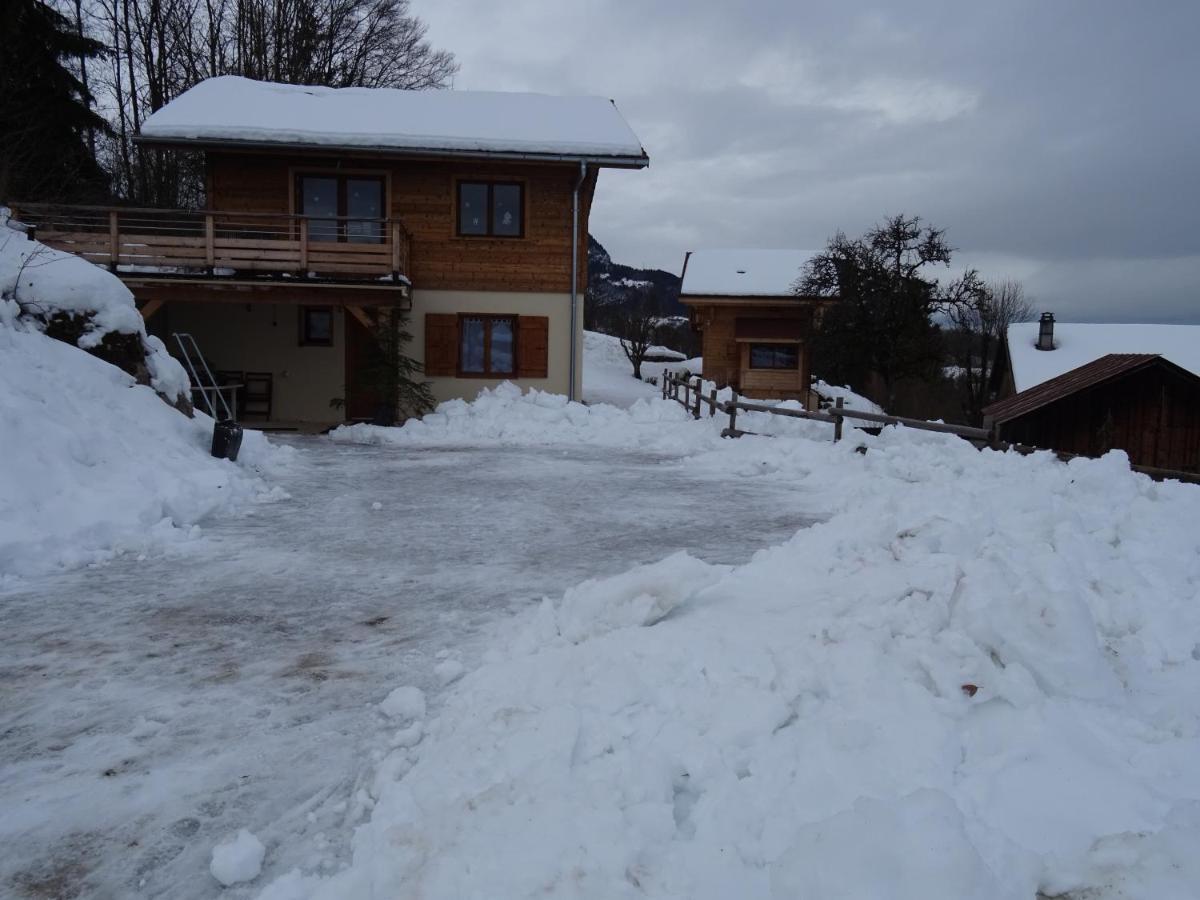 Chalet Neuf 6 Personnes Mont-Saxonnex 外观 照片